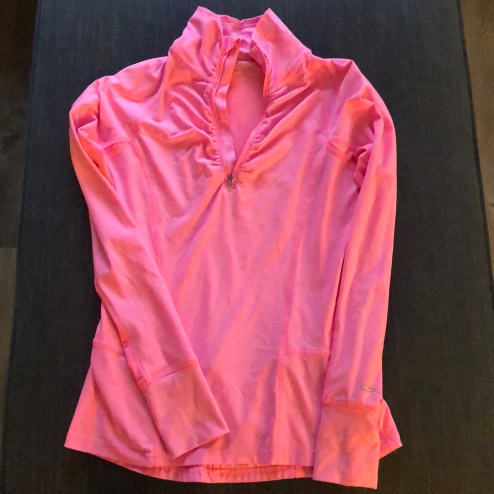 Champion brand half zip, size S.